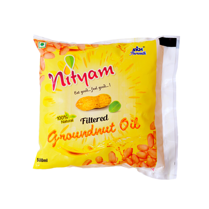 Ground Nut Oil 500ml Packet