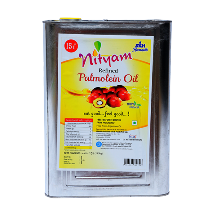 Palm Oil 15 Ltr Tin