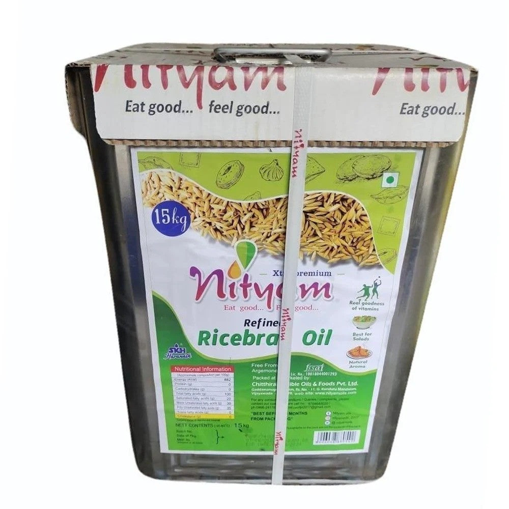 Rice Bran Oil(Ch) 15kg Tin