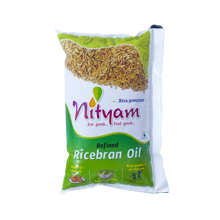 Rice Bran Oil (Ch) 1ltr Packet
