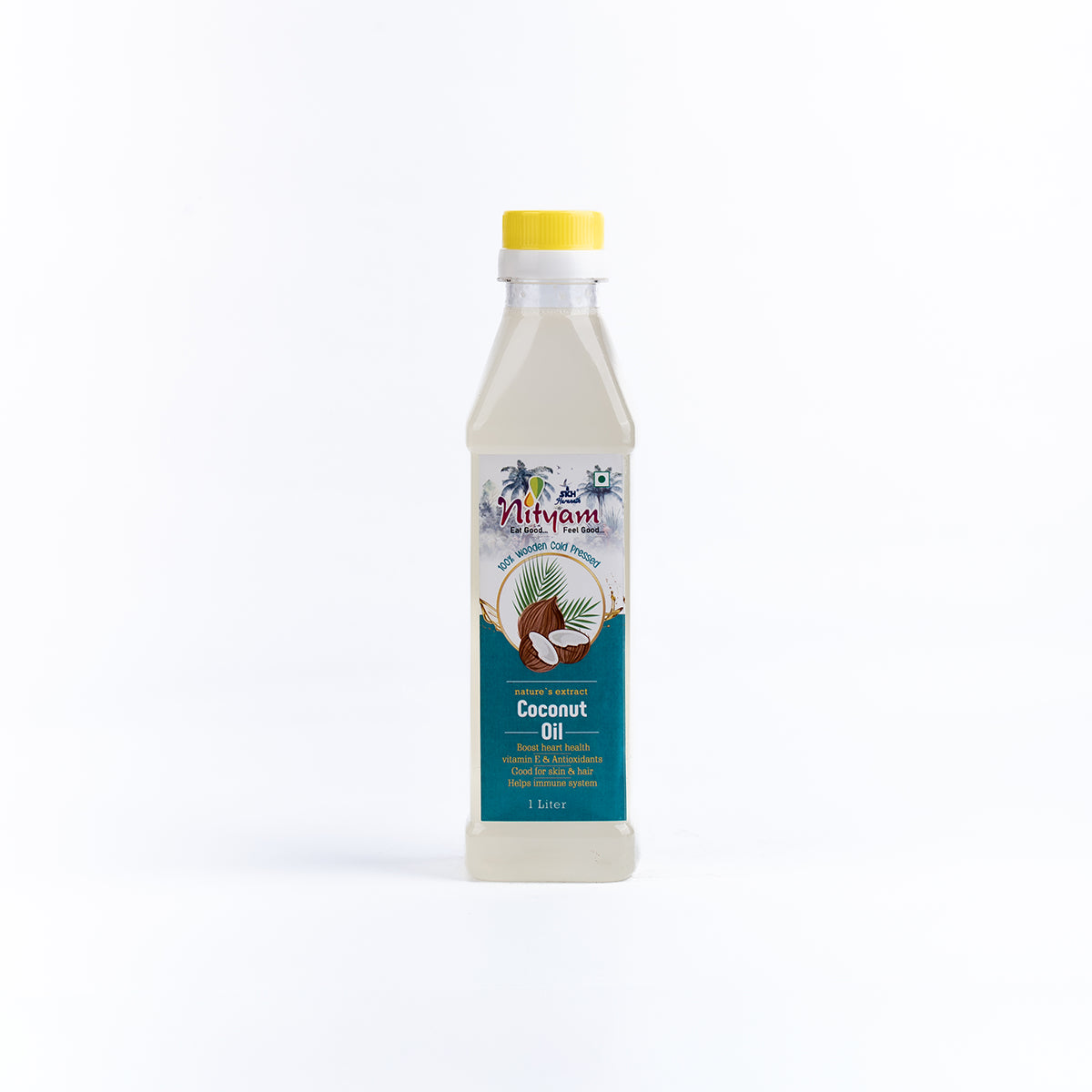 Nityam Cold Pressed Coconut Oil 1l Bottle
