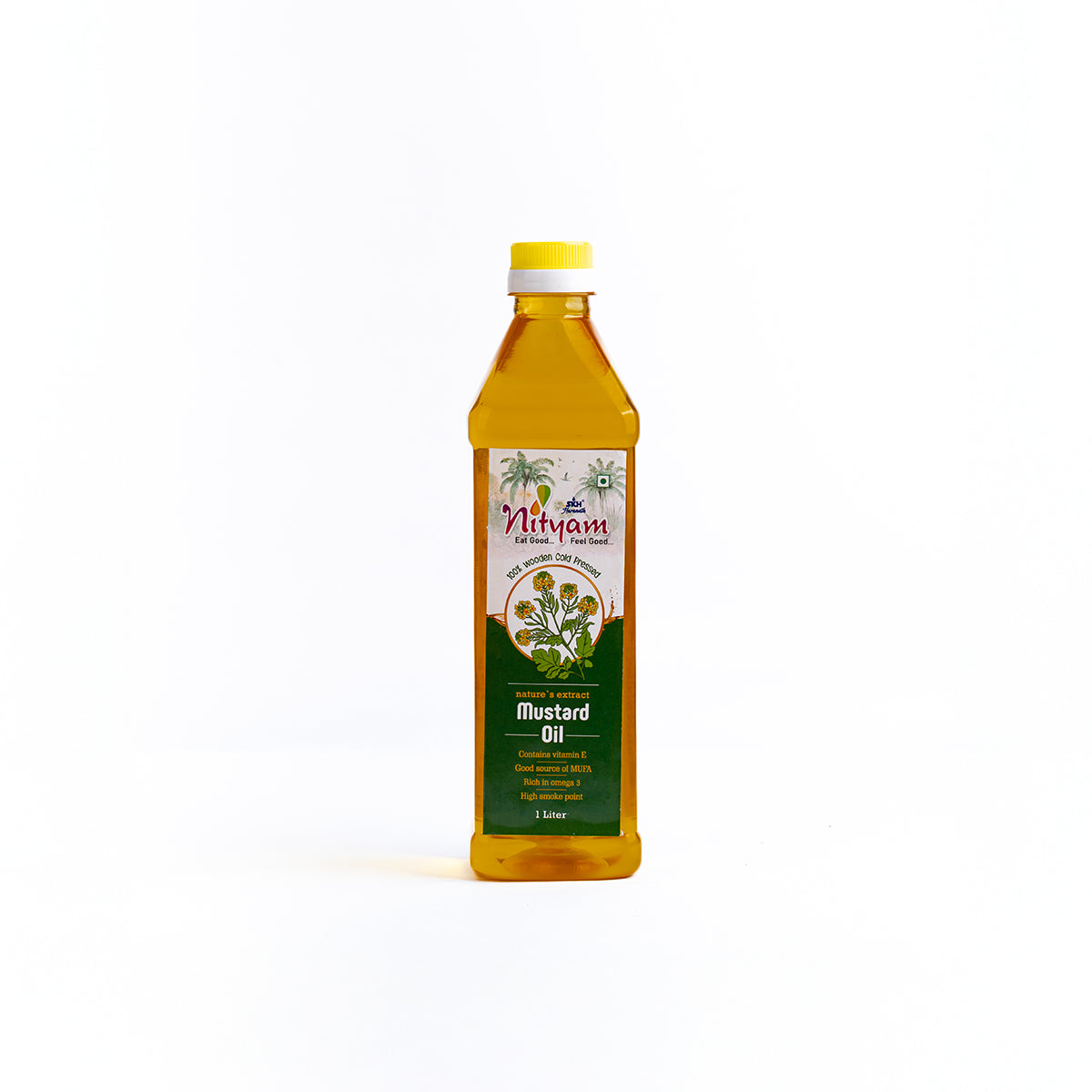 Nityam Cold Pressed Mustard Oil 1l Bottle