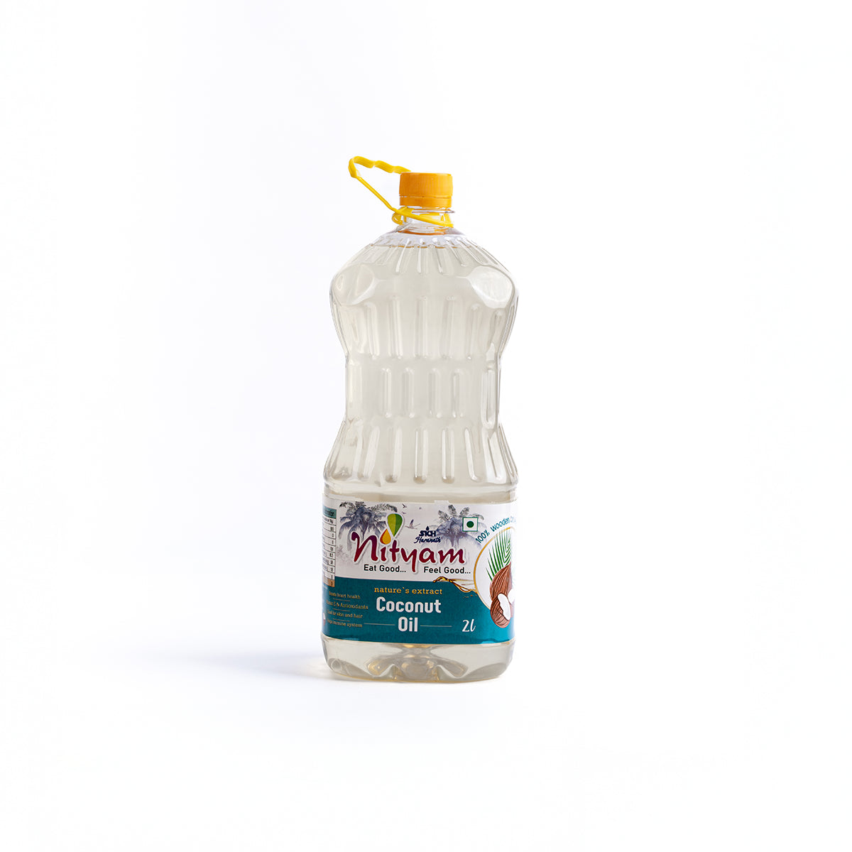 Nityam Cold Pressed Coconut Oil 2l Bottle