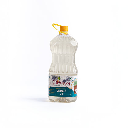 Nityam Cold Pressed Coconut Oil 2l Bottle