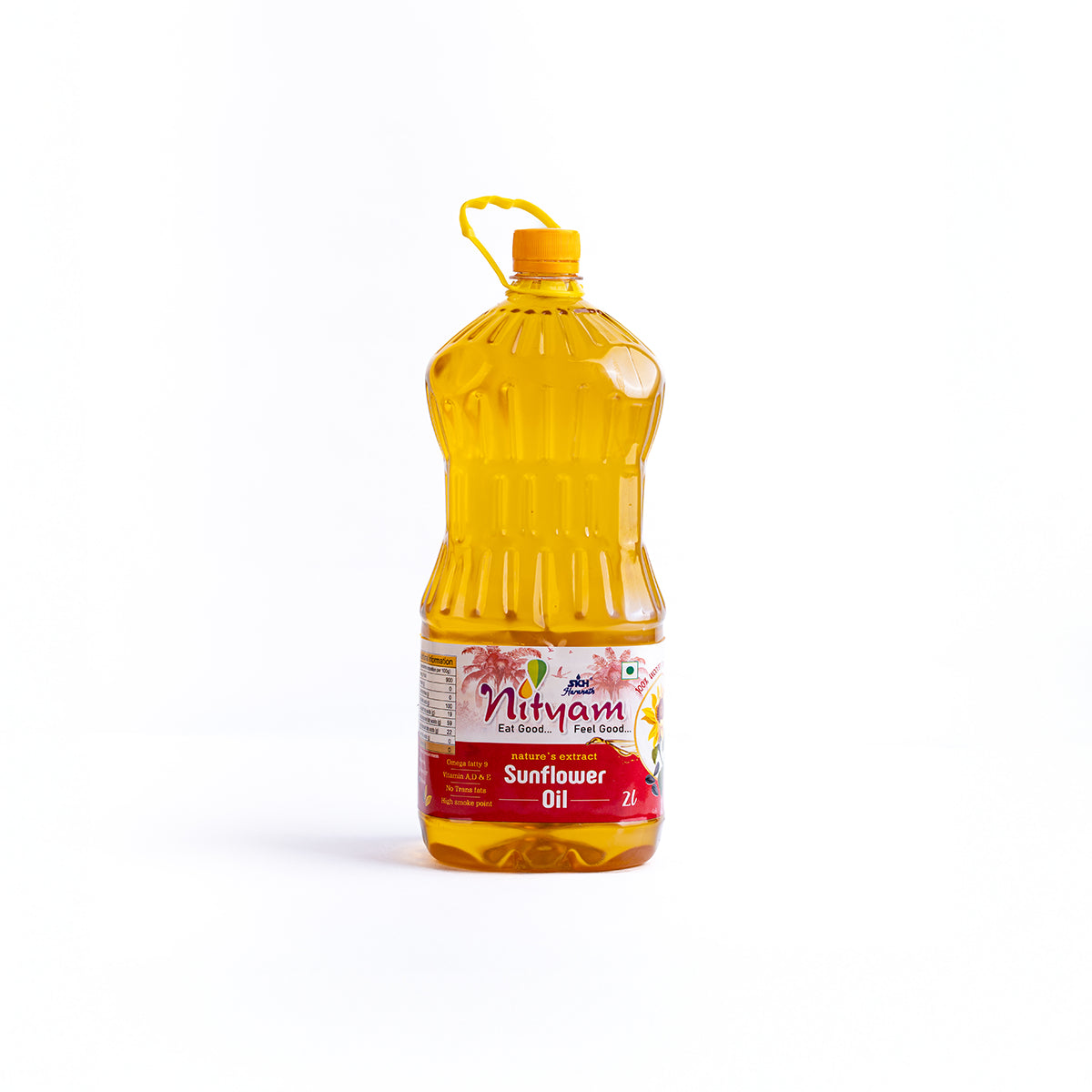 Nityam Cold Pressed Sunflower Oil 2l Bottle