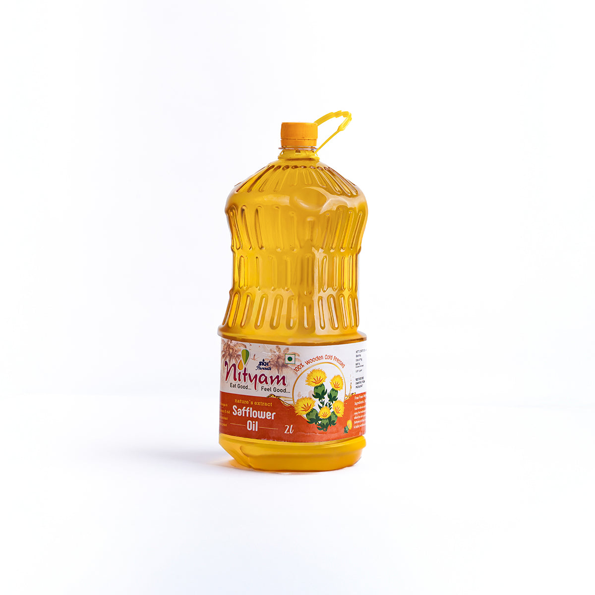 Nityam Cold Pressed Safflower Oil 2l Bottle