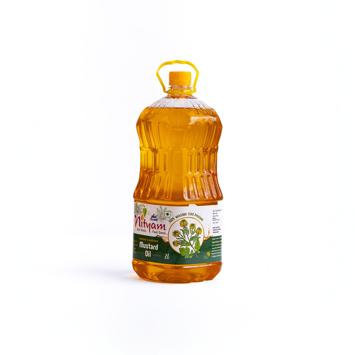 Nityam Cold Pressed Mustard Oil 2l Bottle