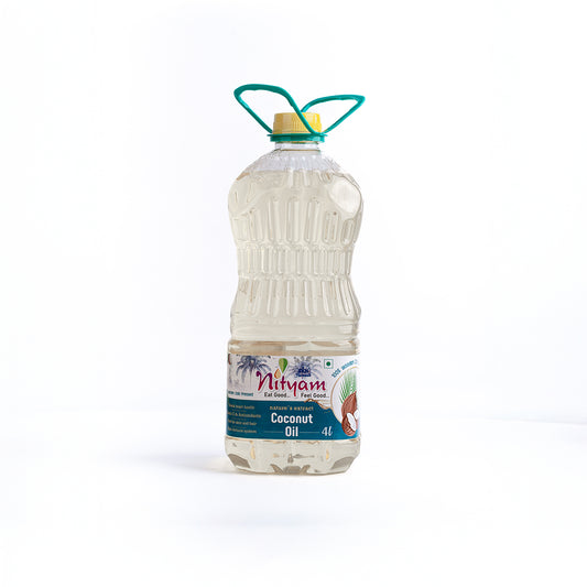 Nityam Cold Pressed Coconut Oil 4l Bottle