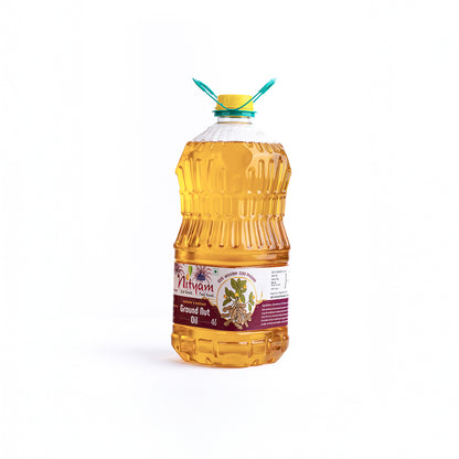 Nityam Cold Pressed Ground Nut Oil 4l Bottle
