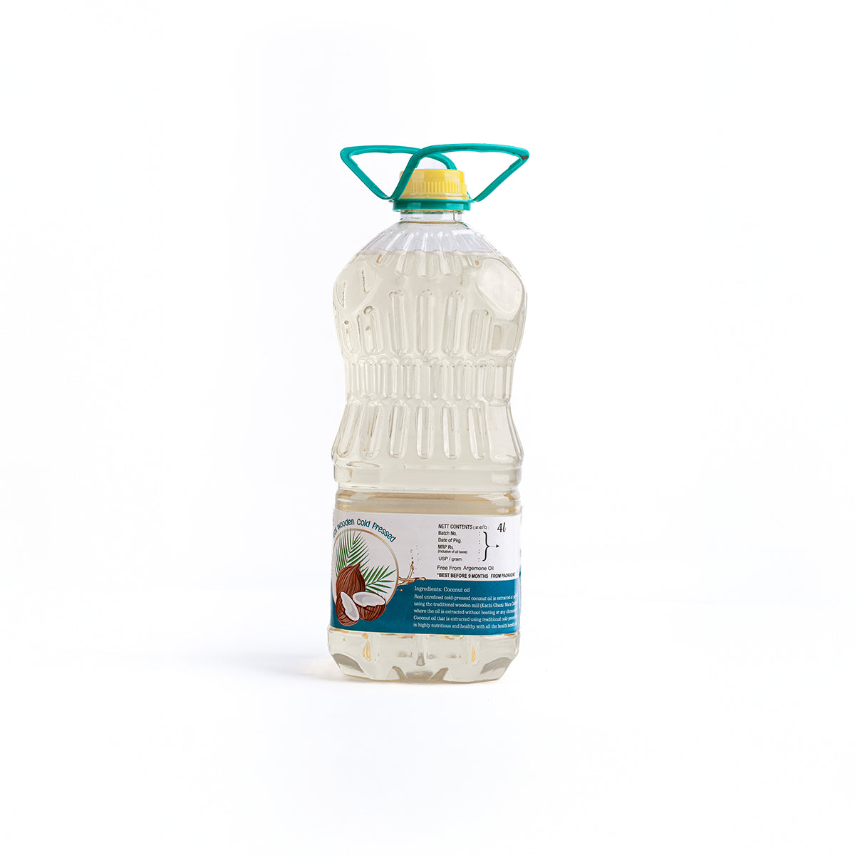 Nityam Cold Pressed Coconut Oil 4l Bottle
