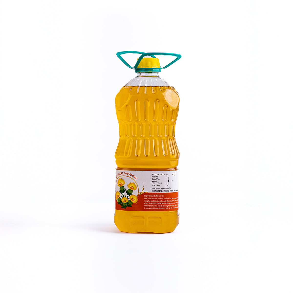 Nityam Cold Pressed Safflower Oil 4l Bottle