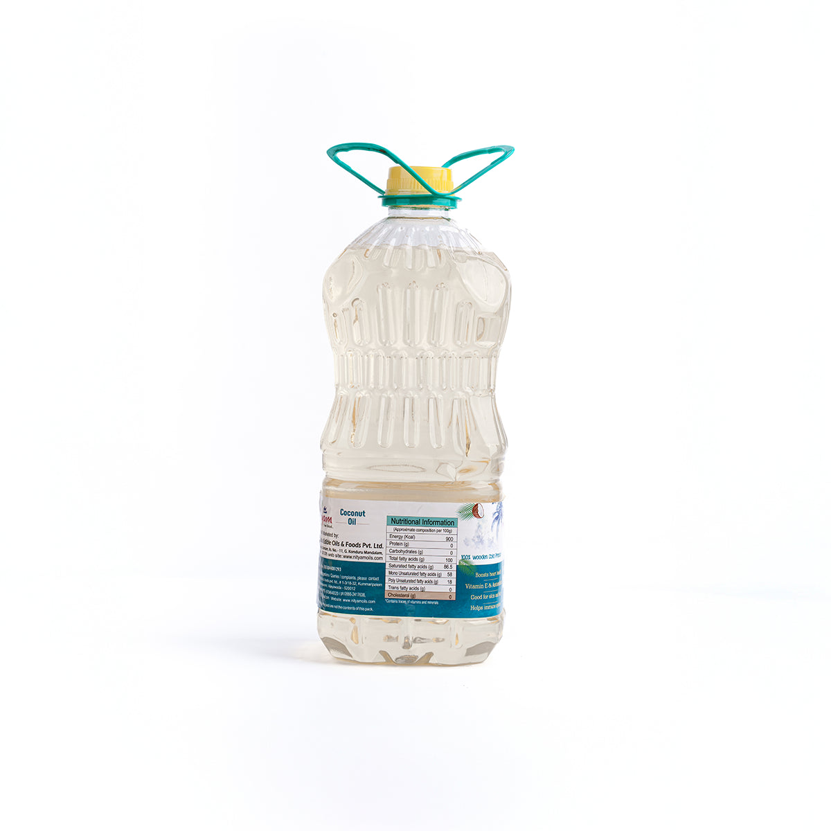Nityam Cold Pressed Coconut Oil 4l Bottle