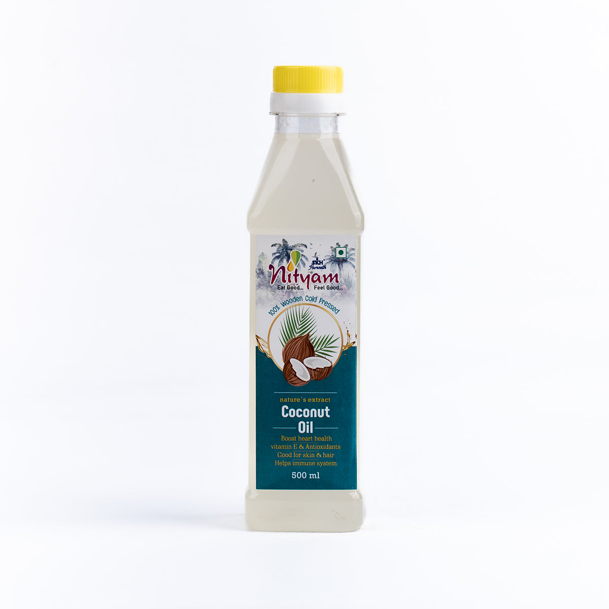 Nityam Cold Pressed Coconut Oil 500ml Bottle