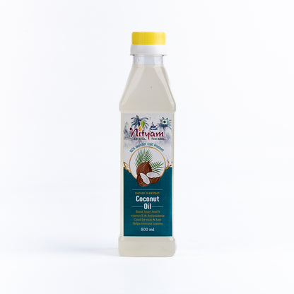 Nityam Cold Pressed Coconut Oil 500ml Bottle