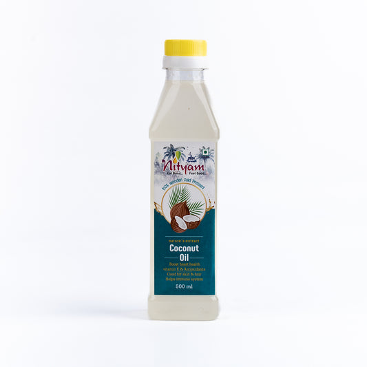 Nityam Cold Pressed Coconut Oil 500ml Bottle