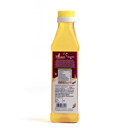 Nityam Cold Pressed Ground Nut Oil 500ml Bottle