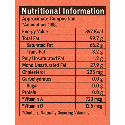 Nityam Buffalo Ghee 500g