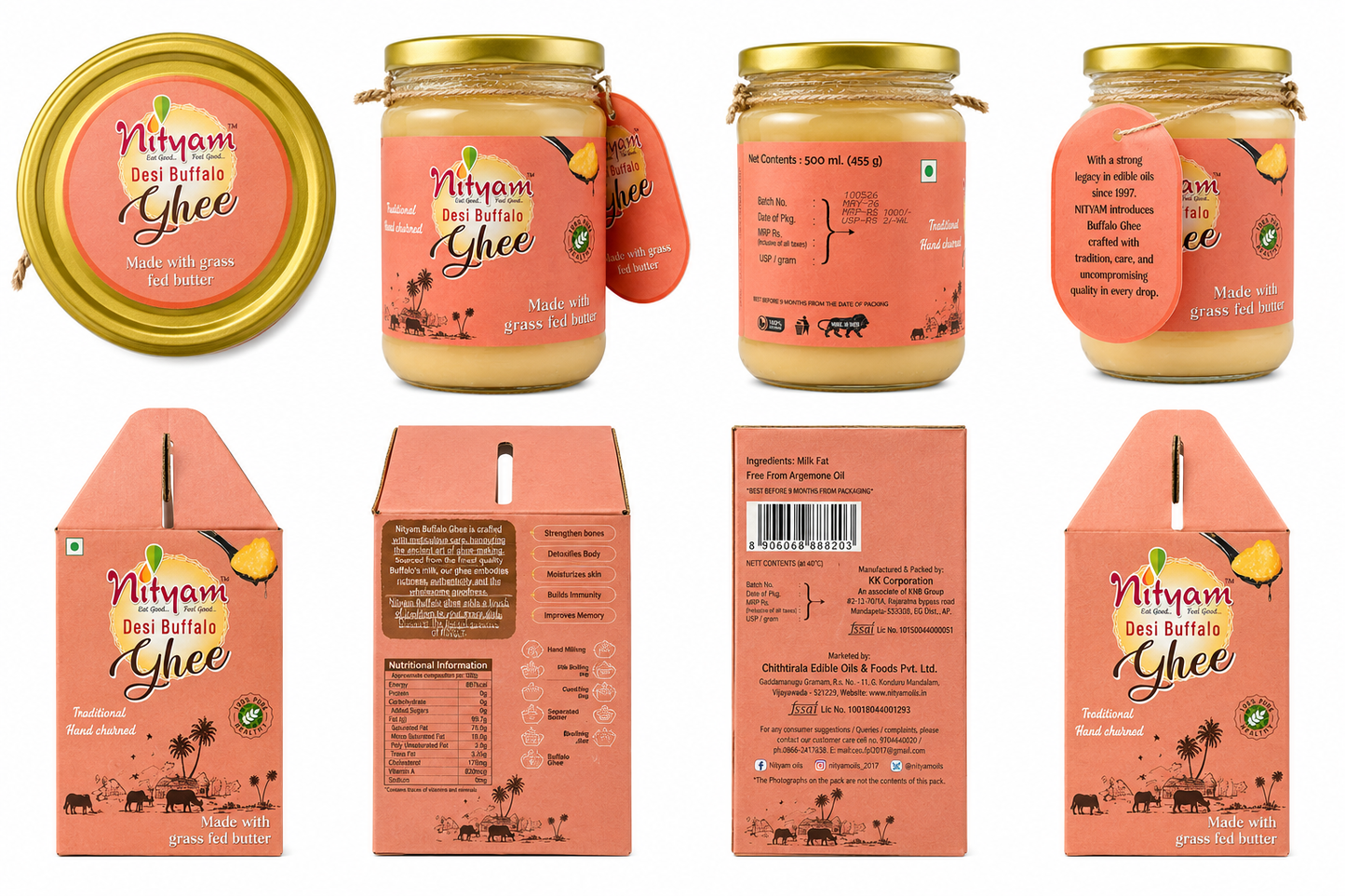 Nityam Buffalo Ghee 500g