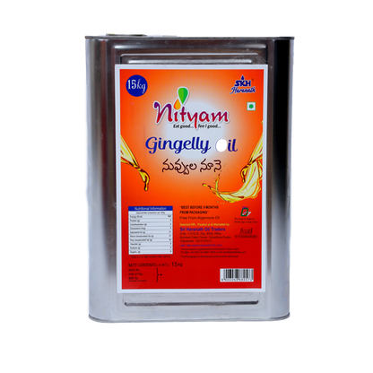 GINGELLY OIL 15 Kg Tin