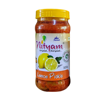 NITYAM LEMON PICKLE 500GMS