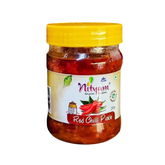 NITYAM RED CHILLI PICKLE 250GMS