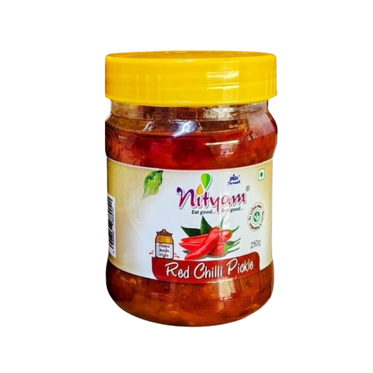 NITYAM RED CHILLI PICKLE 250GMS