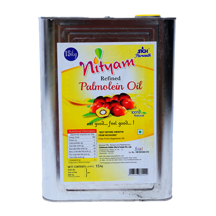 Palm Oil 15 Kg Tin