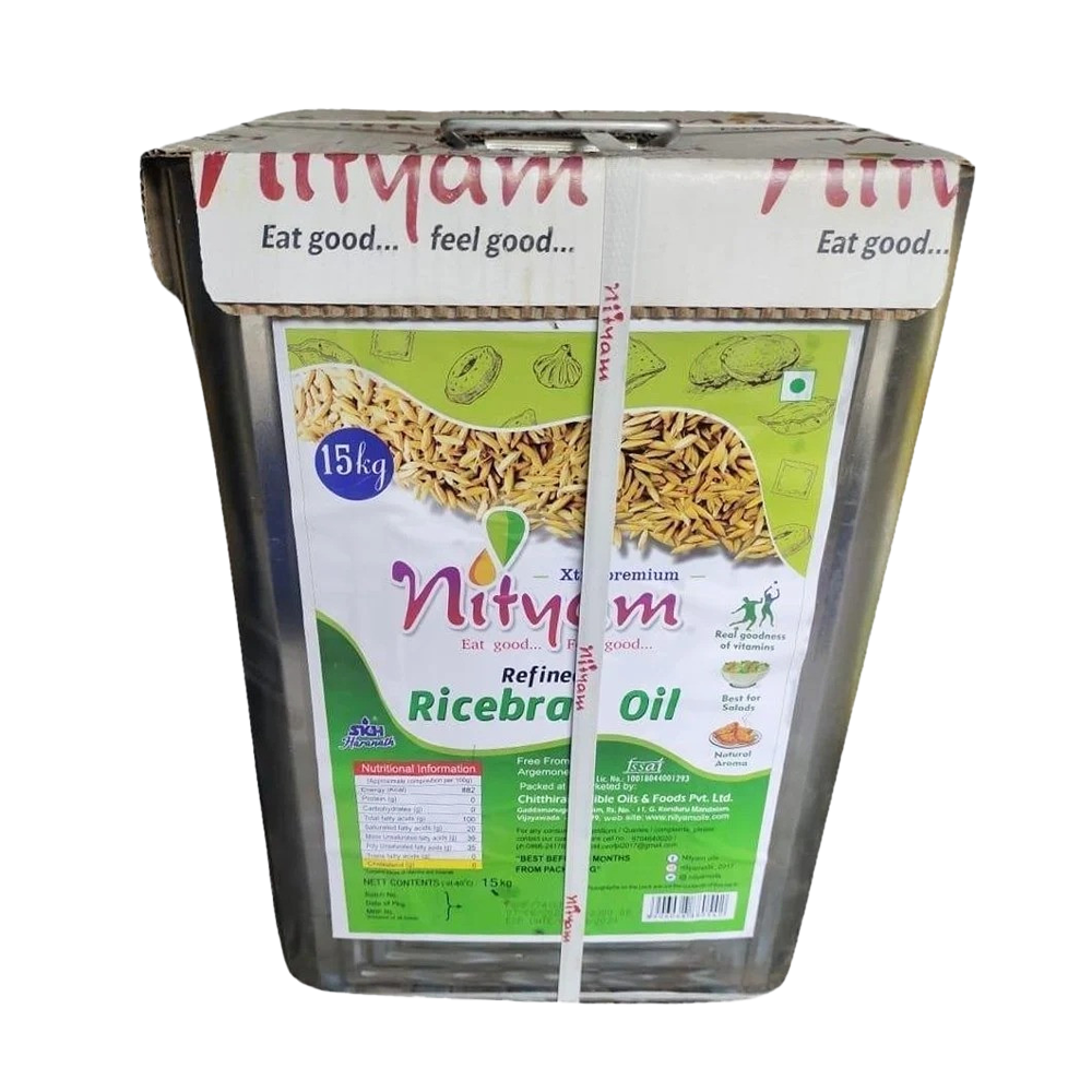 Rice Bran Oil(Ch) 15kg Tin
