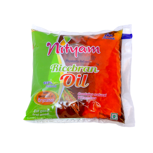 Rice Bran Oil(Phy) 500ml Packet