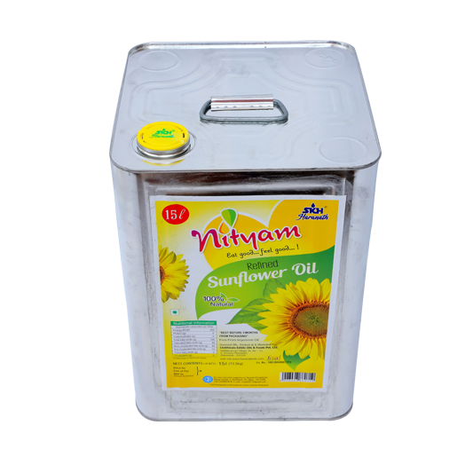 Sunflower Oil 15 Ltr Tin